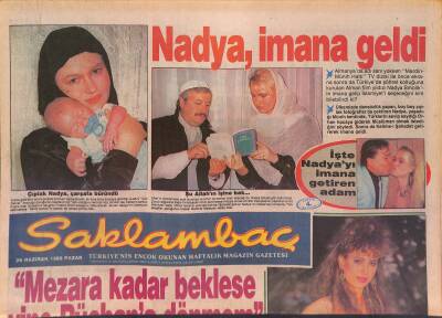 Günaydın Gazetesi Saklambaç Eki 26 Haziran 1988 - Herkes Nazan Şoraya Kucak Açıyor - İbrahim Tatlıses Korsanlara Aman Vermiyor GZ126806 - 1