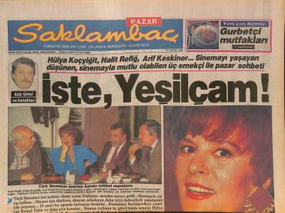 Günaydın Gazetesi Saklambaç Eki 27 Mayıs 1990 - Nazan Şorayın Yeni Tutkusu GZ126244 - 1