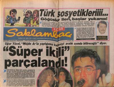 Günaydın Gazetesi Saklambaç Eki 28 Ekim 1990 - Meral Konrat Bunalımda GZ63467 - 1