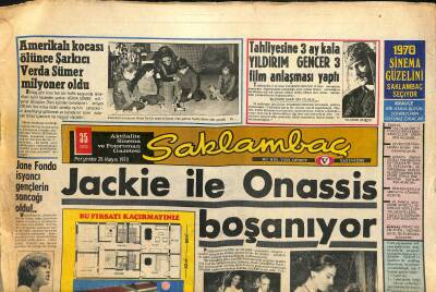 Günaydın Gazetesi Saklambaç Eki 28 Mayıs 1970 - Jane Fonda İsyancı Gençlerin Sancağı Oldu !.. - Jackie İle Onassis Boşanıyor GZ118893 - 1