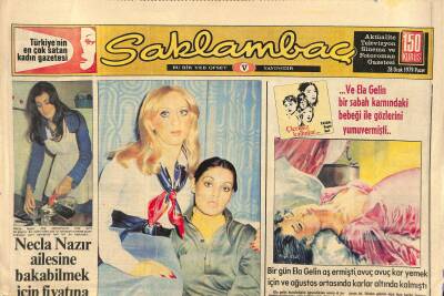 Günaydın Gazetesi Saklambaç Eki 28 Ocak 1979 - Necla Nazır Ailesine Bakabilmek İçin Fiyatına Zam Yaptı GZ115193 - 1