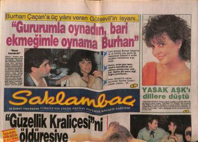 Günaydın Gazetesi Saklambaç Eki 28 Şubat 1988 - Fatma Girik Ve Zeki Müren Yay Burcunun Ünlüleri GZ63378 - 1