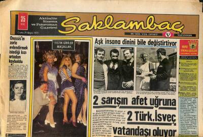 Günaydın Gazetesi Saklambaç Eki 29 Mayıs 1970 - Sophia Loren Papazın Karısı Filmi İle Papaya Meydan Okuyor GZ118892 - 1