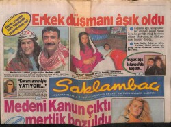 Günaydın Gazetesi Saklambaç Eki 29 Mayıs 1988 - Türkan Şoray İle Cihan Ünal Yeniden Evlensin GZ63374 - 1
