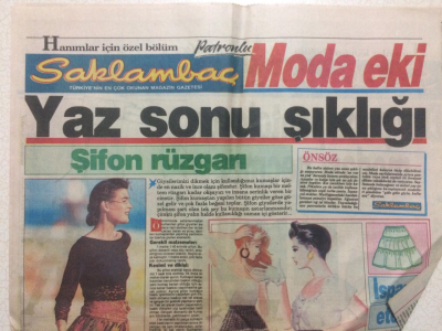 Günaydın Gazetesi Saklambaç Eki 3 Haziran 1990 - Yaz Sonu Şıklığı GZ27313 - 1