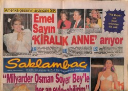 Günaydın Gazetesi Saklambaç Eki 3 Ocak 1988 - Emel Sayın Kiralık Anne Arıyor GZ63385 - 1