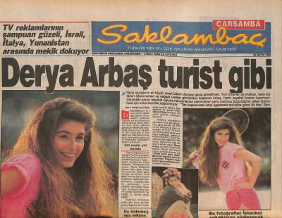 Günaydın Gazetesi Saklambaç Eki 30 Mayıs 1990 - Nadia Comanechi , Aradığı Mutluluğu Kanadada Buldu GZ126231 - 1