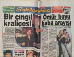 Günaydın Gazetesi Saklambaç Eki 30 Ocak 1990 - Nil Ünal'ın Berlin Rüyası - Bayan Bülent Ersoy Adaşının Sesini beğendi GZ142520 - 1