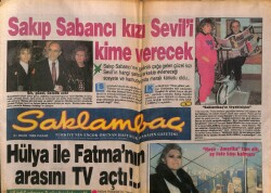 Günaydın Gazetesi Saklambaç Eki 31 Ocak 1988 - Ajda Pekkan Ve Eşi Çifte Kumrular Gibi GZ63475 - 1
