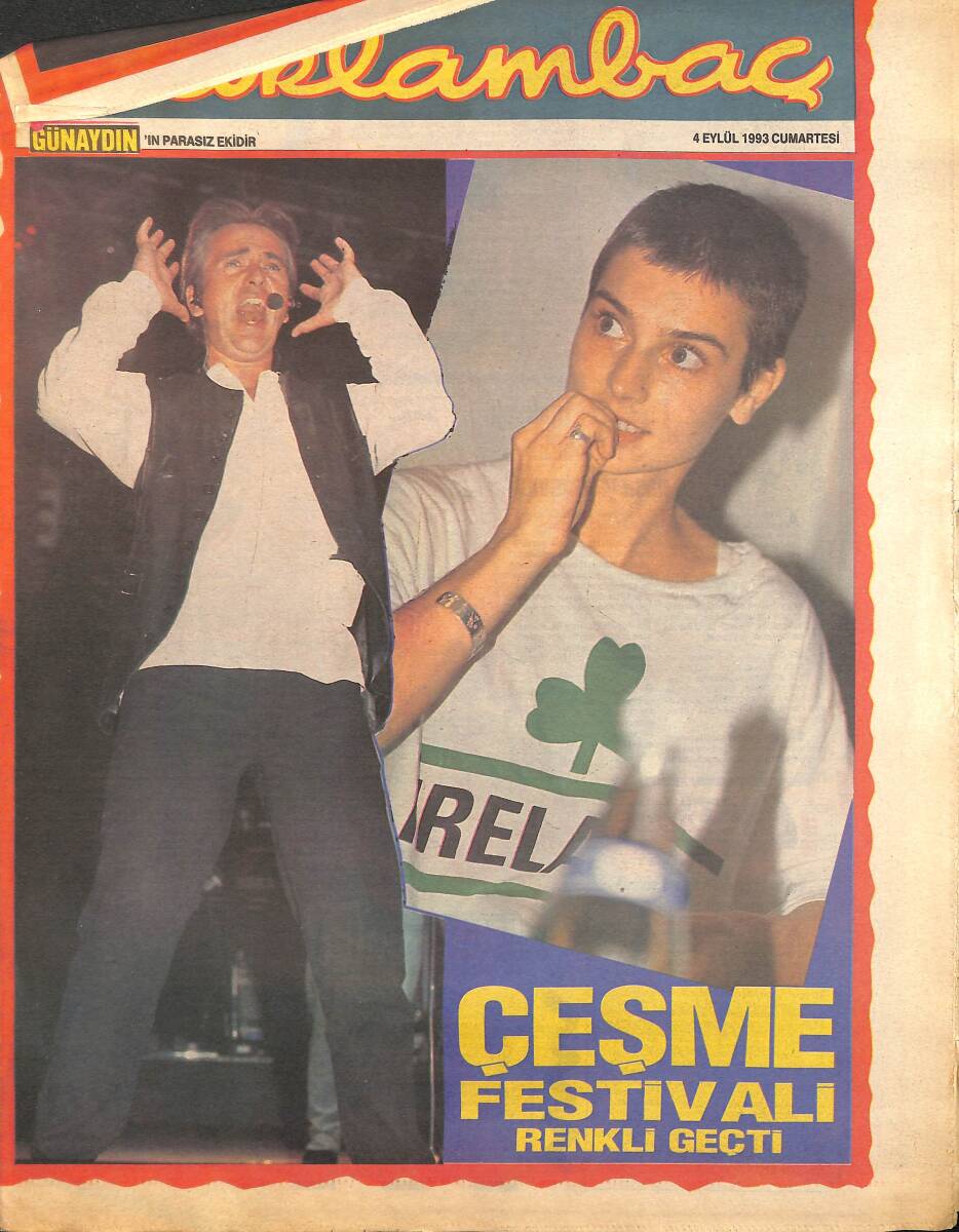 Günaydın Gazetesi Saklambaç Eki 4 Eylül 1993 - Nilüfer Fazla Kilolarından Şikayetçi... GZ155721 - 1