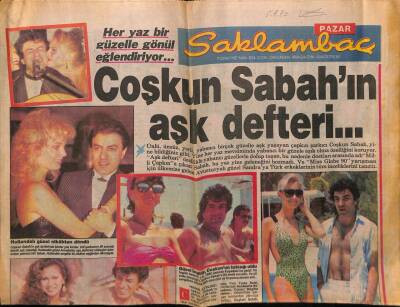Günaydın Gazetesi Saklambaç Eki 5 Ağustos 1980 - Coşkun Sabahın Aşk Defteri GZ75588 - 1
