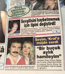 Günaydın Gazetesi Saklambaç Eki 5 Haziran 1988Orhan Gencebayla 13 Yıldan Beri Birlikte Yaşayan Sevim Emre,Bebek Beklediğini Özel Bir Klinikte Öğrendi GZ126541 - 2