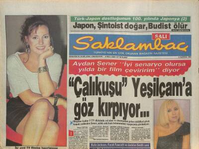 Günaydın Gazetesi Saklambaç Eki 5 Haziran 1990 - Gökben Atağa Kalktı ! - Joan Collins İngiltereye Dönüyor... GZ126233 - 1