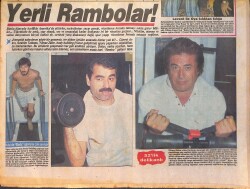 Günaydın Gazetesi Saklambaç Eki 5 Kasım 1989 - Oya Başar'ın Gümüş Yılı - Yerli Rambolar: İbrahim Tatlıses, Cüneyt Arkın GZ156388 - 2