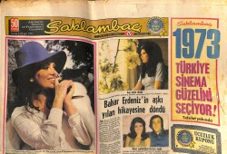 Günaydın Gazetesi Saklambaç Eki 6 Nisan 1973 - Türkân Şoray Cemo İle Köye İndim GZ160330 - Gökçekoleksiyon