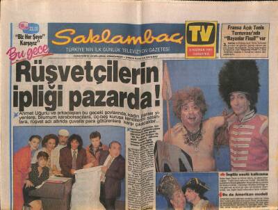 Günaydın Gazetesi Saklambaç Eki 8 Haziran 1991 - Hülya Koçyiğitin Şarkıcılık Cephesi GZ63258 - 1