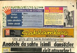 Günaydın Gazetesi Saklambaç Eki 8 Mayıs 1971 - Anita Ekberg Bir İspanyol İşadamı İle Nişanlandı GZ158048 - Gökçekoleksiyon