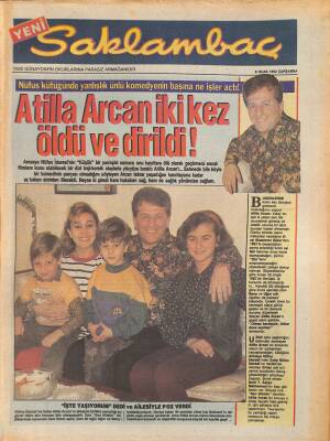 Günaydın Gazetesi Saklambaç Eki 8 Ocak 1992 - 59luk Elizabeth Taylor , 39luk Kocası İçin Gençleşti GZ126985 - 1