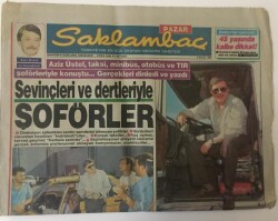 Günaydın Gazetesi Saklambaç Eki 9 Eylül 1990 - Hülya Avşar Fransa Yolcusu GZ13495 - 1