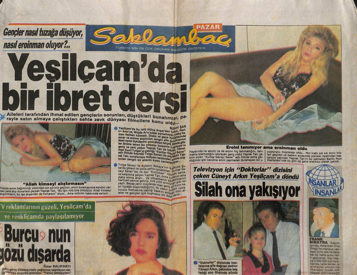Günaydın Gazetesi Saklambaç Eki - Gönül Akkor'un Dönüşü - Zerrin Özer Değişti GZ152416 - 1