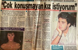 Günaydın Saklambaç Eki 20 Ağustos 1989 - Türkan Şoray'la Kadir İnanır Sinemamıza Yeni Bir Soluk Getirecekler - Emrah Çok Konuşmayan Kız İstiyor GZ152865 - 2