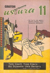Günaydın Ustura Mizah Dergisi Sayı: 11 NDR93845 - Gökçekoleksiyon