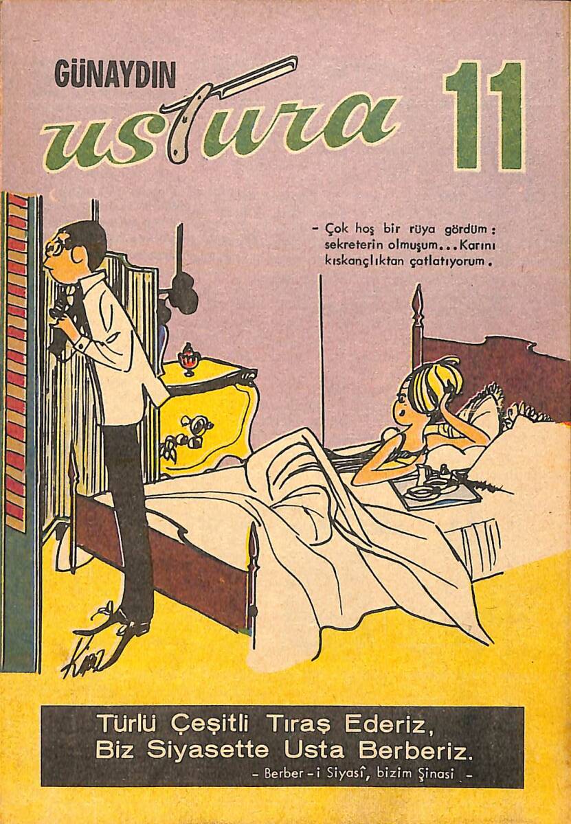 Günaydın Ustura Mizah Dergisi Sayı: 11 NDR93845 - 1