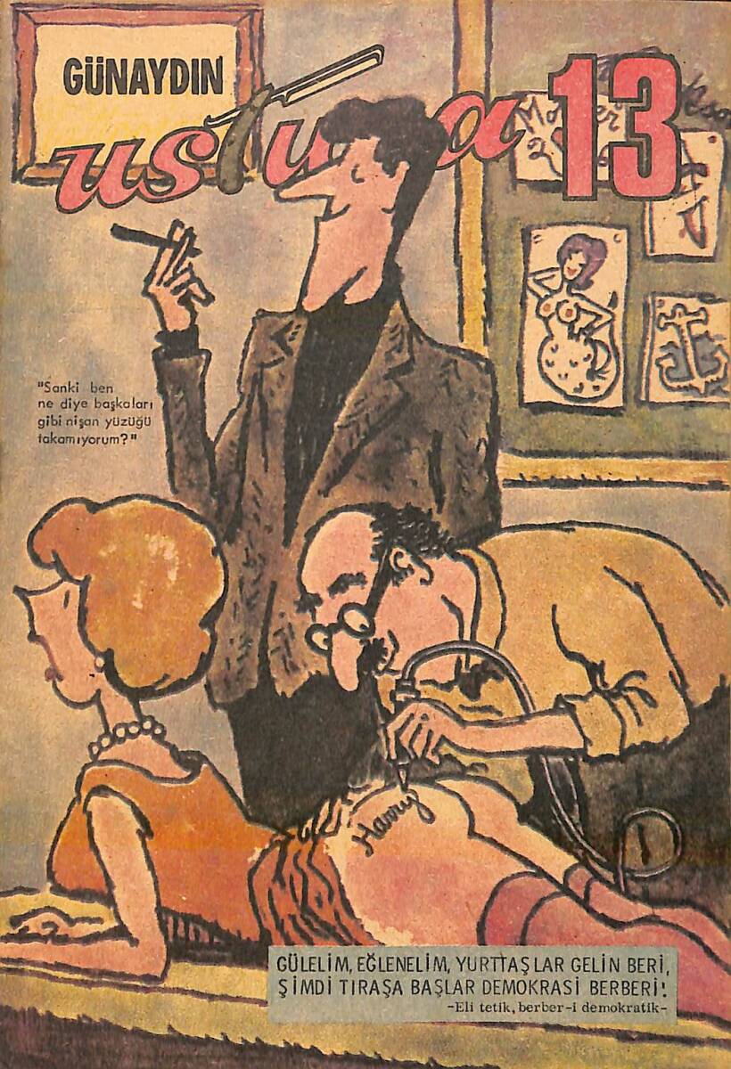 Günaydın Ustura Mizah Dergisi Sayı: 13 NDR93843 - 1