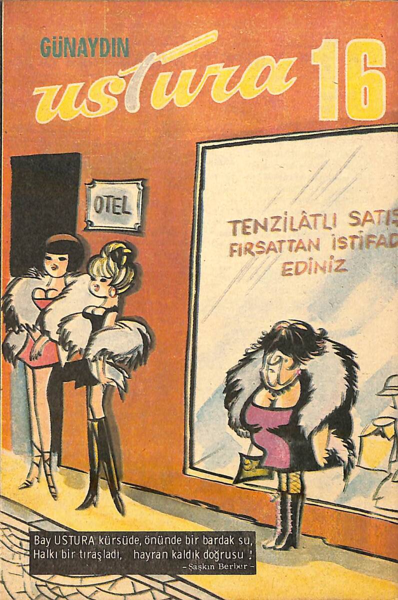 Günaydın Ustura Mizah Dergisi Sayı: 16 NDR93839 - 1