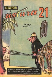 Günaydın Ustura Mizah Dergisi Sayı: 21 NDR93828 - Gökçekoleksiyon
