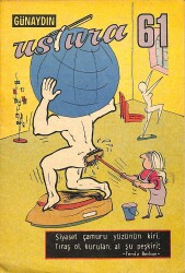 Günaydın Ustura Mizah Dergisi Sayı: 61 NDR93857 - Gökçekoleksiyon