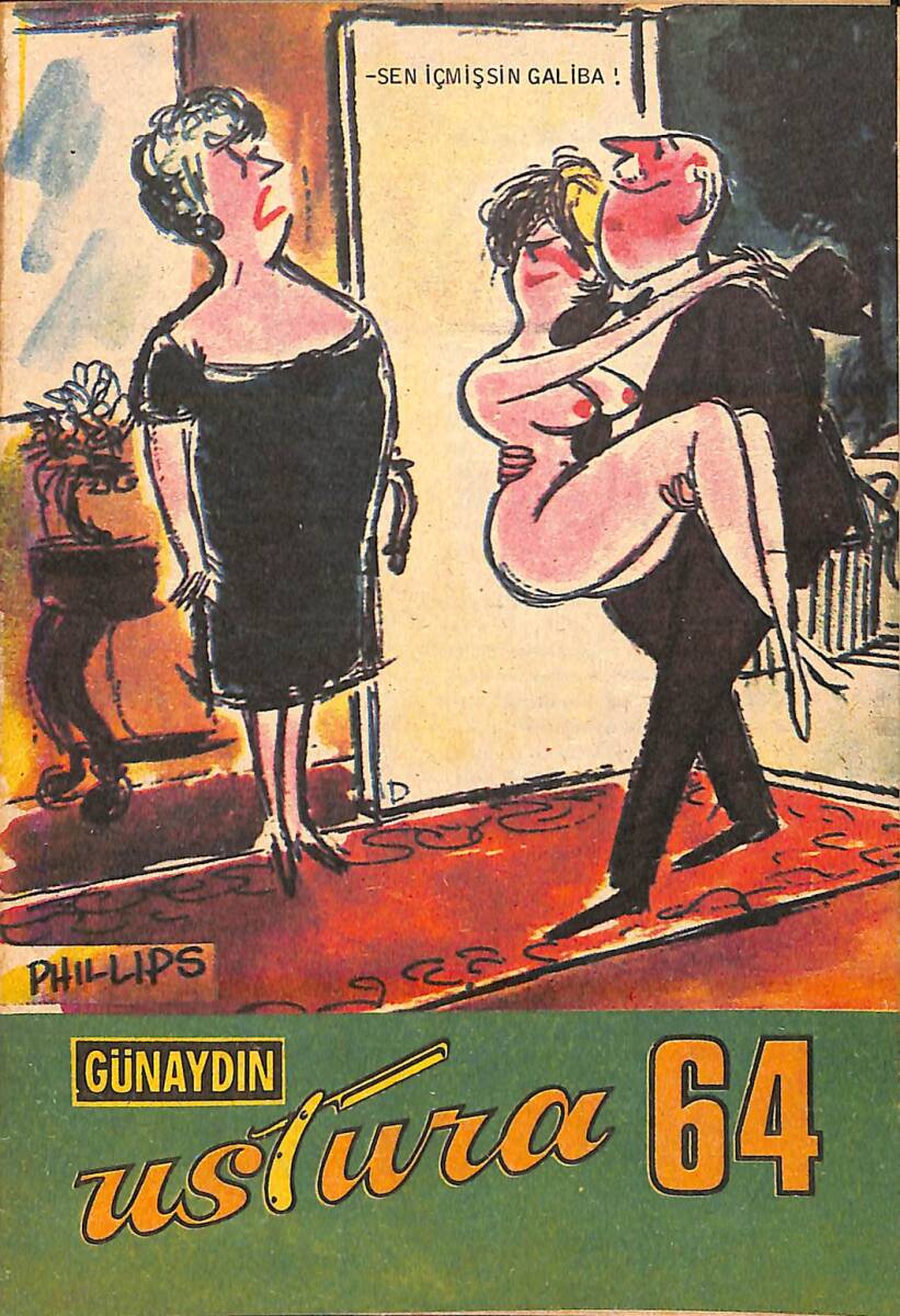 Günaydın Ustura Mizah Dergisi Sayı: 64 NDR93805 - 1