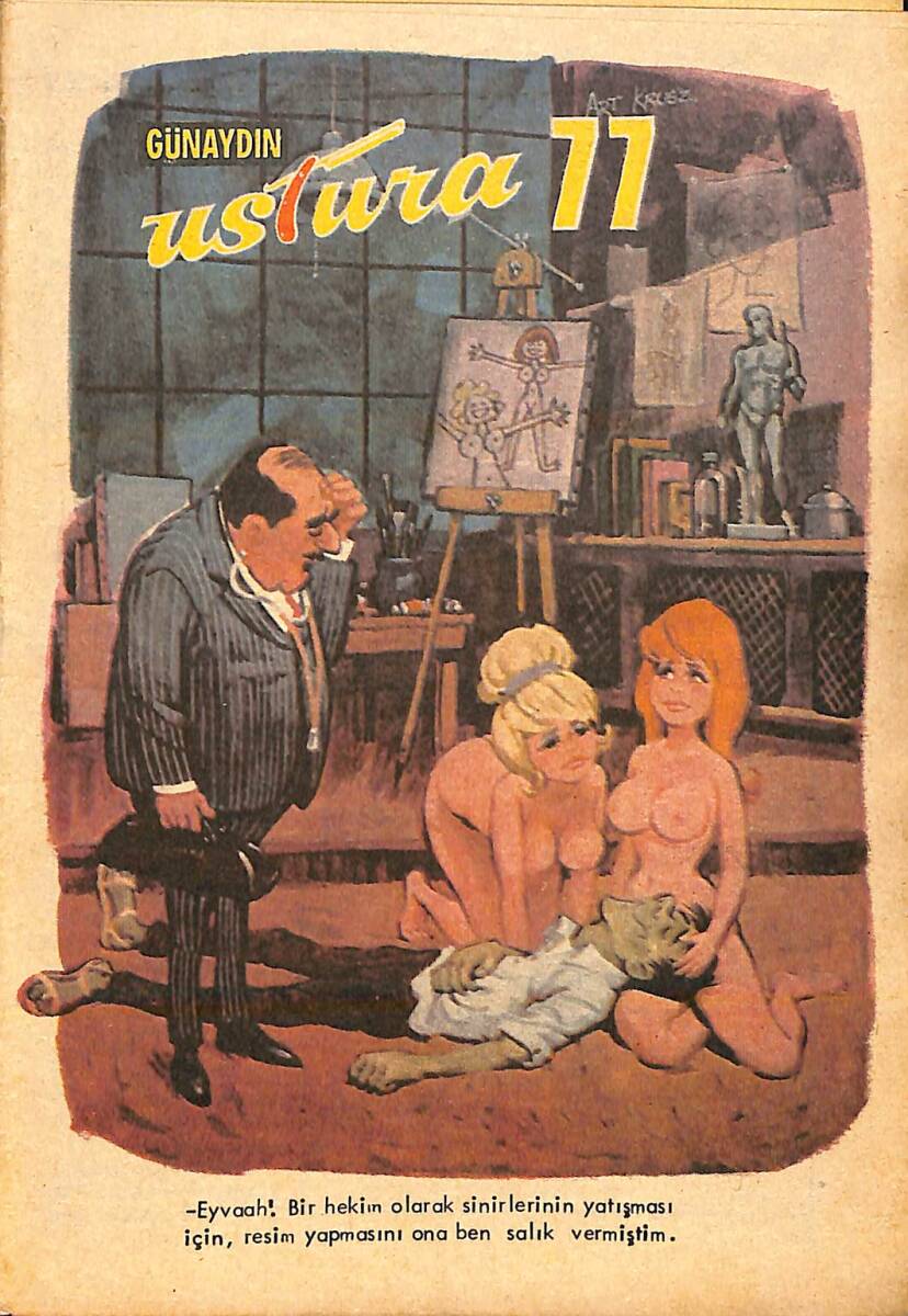 Günaydın Ustura Mizah Dergisi Sayı: 77 NDR93792 - 1