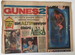 Güneş 2 Gazetesi 27 Mayıs 1985 - Türkiyenin İki Güzel Sibeli GZ11000 - 2