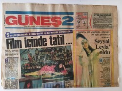 Güneş 2 Gazetesi - 31 Mart 1986 - Serpil Çakmaklı Film İçin De Tatil Yapıyor -GZ47002 - 2