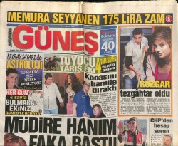 Güneş Gazetesi 1 Aralık 2013 - Demirtaş Fazla Açıldı , Kongreye PKKlı Kıyafetiyle Katıldı GZ100006 - 1