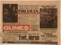 Güneş Gazetesi 1 Nisan 1985 - İsrail , Lübnana Kan Kusturuyor GZ2736 - 1
