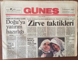 Güneş Gazetesi 1 Nisan 1990 - PKKya En Büyük Destek Suriyeden GZ6742 - 2