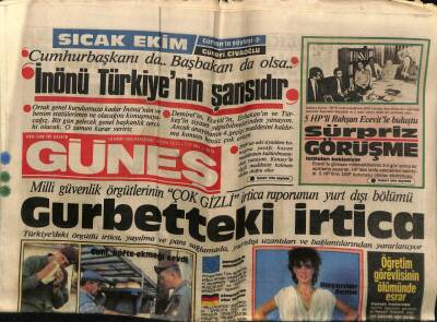 Güneş Gazetesi 10 Ekim 1985 - Doğum Günü Hediyesi GZ55738 - 1