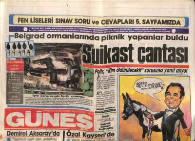 Güneş Gazetesi 10 Mayıs 1986 - Zeynep Ekrenin Butiğinde Anneler Günü GZ83389 - 1