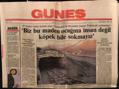 Güneş Gazetesi 10 Şubat 1990 - Doğum Günü Hediyesi GZ58435 - 1