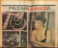Güneş Gazetesi 11 Ocak 1987 - Sibel Can Ve Türk Mücevherleri GZ61619 - 2