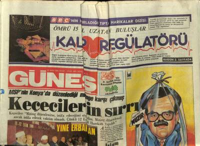 Güneş Gazetesi 12 Ekim 1986 - Orta Amerikada Deprem 1000 Ölü GZ62662 - 2