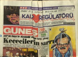 Güneş Gazetesi 12 Ekim 1986 - Orta Amerikada Deprem 1000 Ölü GZ62662 - 1