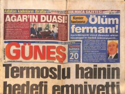 Güneş Gazetesi 14 Eylül 2006 - Hülya Avşar : ''Single Değilim'' - Ağar'ın Duası GZ157816 - Gökçekoleksiyon