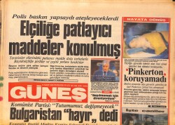 Güneş Gazetesi 14 Mart 1985 - Galatasaray, Beşiktaş Maçı Golsüz Berabere Bitti - Özal, Tikhonov'la Görüştü GZ158177 - Gökçekoleksiyon