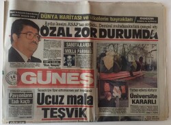 Güneş Gazetesi 14 Ocak 1987- Atasporu İçin Kesenin Ağzı Açıldı Güreşe 1 Milyar Destek GZ13266 - 2