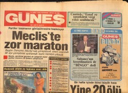 Güneş Gazetesi 14 Şubat 1983 - Ali Demirel , Kırıkhan'da Yargılanacak - Sabancı'nın Koordinatörü de Bingo Dedi GZ157785 - Gökçekoleksiyon