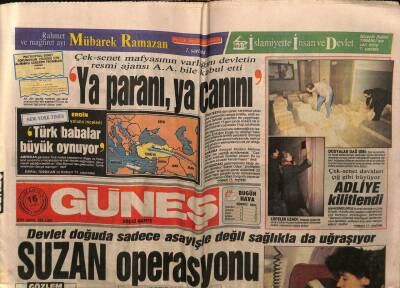 Güneş Gazetesi 16 Nisan 1988 - Doğum Günü Hediyesi GZ58457 - 1