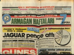 Güneş Gazetesi 16 Temmuz 1986 - Enflasyon Şampiyonuyuz GZ62054 - 1